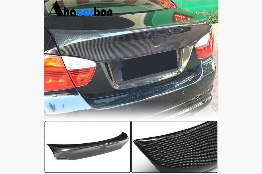 BMW 3-serie E90/E91 2005–2011 CSL-Style spoiler (voor E90 2005-2008, carbon) Image