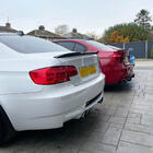 BMW 3-serie E92/E93 2006–2013 M4-Style V1 spoiler (voor E92, carbon) foto 3