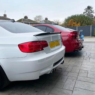 M4-Style V1 spoiler (voor E92, carbon) BMW 3-serie E92/E93 2006–2013 foto 3