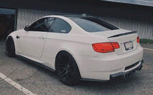 BMW 3-serie E90/E91 2005–2011 Achterklepspoiler FRP V7 (Coupe) foto 6