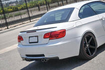 BMW 3-serie E90/E91 2005–2011 Kofferklep spoiler Carbon V2 (Cabriolet) foto 2