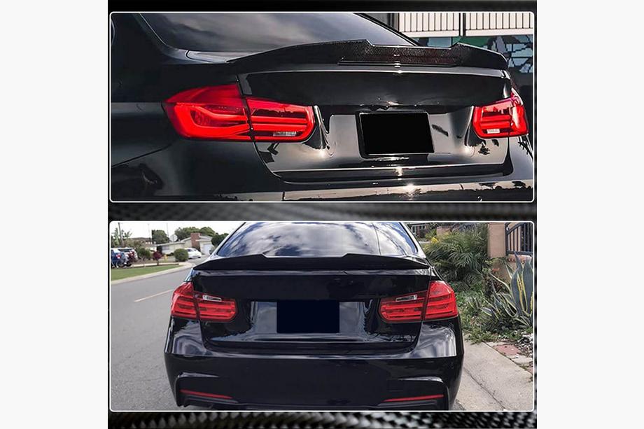BMW 3 Serie F30/F31 2012–2019 Kofferdekselspoiler FRP (SD) Foto 4