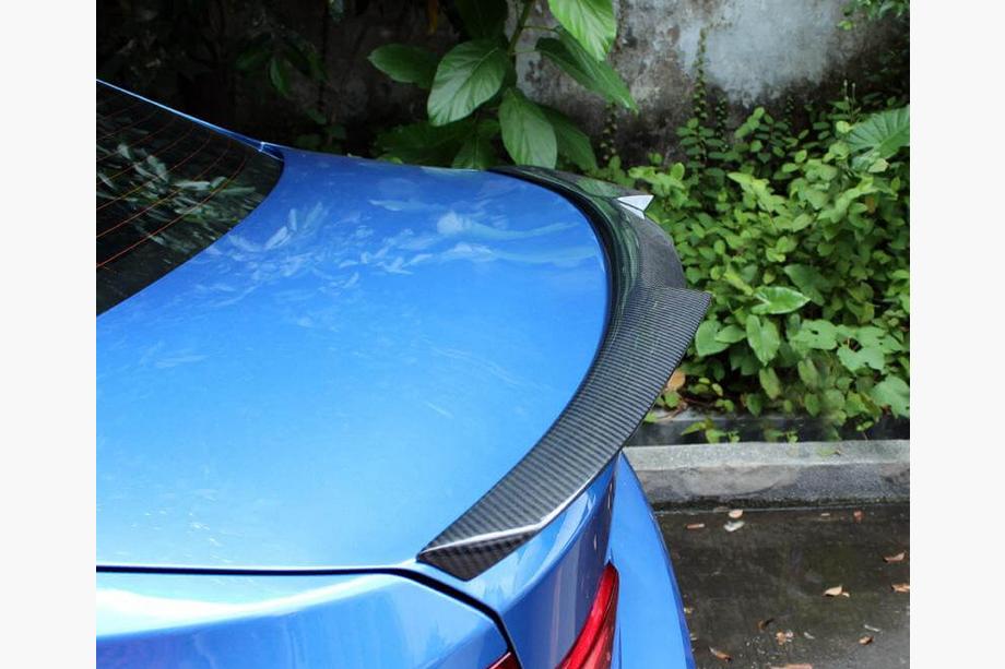 BMW 3 Serie F30/F31 2012–2019 M4-Style V2 spoiler (voor F30/F80, carbon) Foto 2