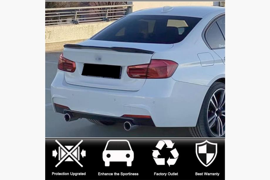 BMW 3 Serie F30/F31 2012–2019 PSM-Style V2 spoiler (voor F30/F80, carbon) Foto 2