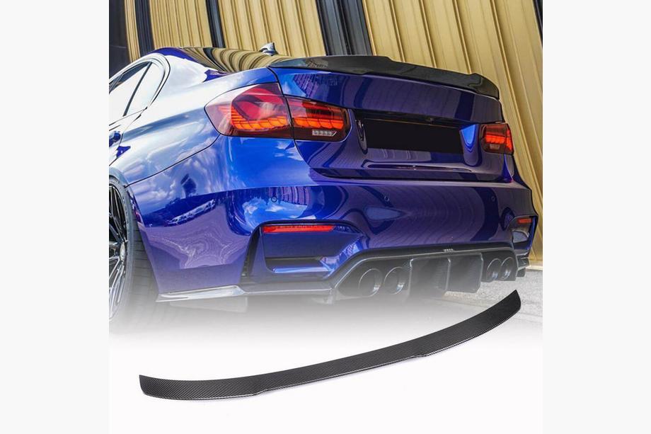 BMW 3 Serie F30/F31 2012–2019 Spoiler M4-stijl V3 (voor F30/F80, carbon) Image