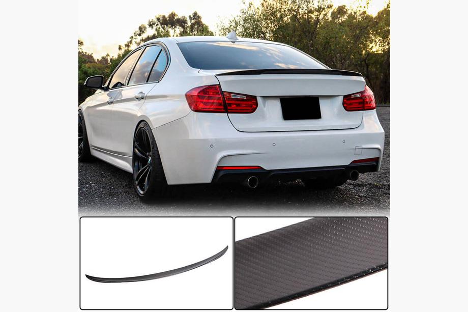 BMW 3 Serie F30/F31 2012–2019 Kofferklep spoiler carbon V16 (SD) Foto 1