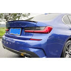 BMW 3 Serie G20/G21 2018– Achterklepspoiler Hoogglans Zwart ABS V3 (SD) foto 3