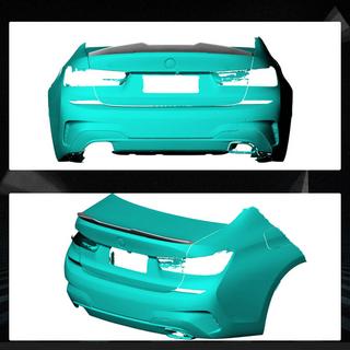 PSM-Style V4 spoiler (voor G20/G80, carbon) BMW 3 Serie G20/G21 2018– foto 3