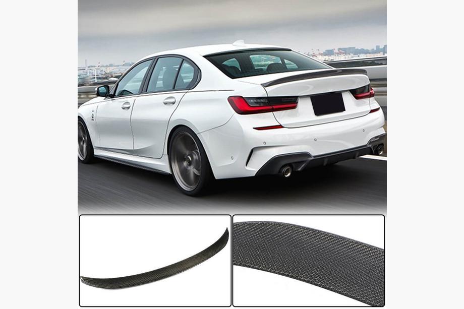 BMW 3 Serie G20/G21 2018– Spoiler V4 (voor G20/G80, carbon) Foto 1