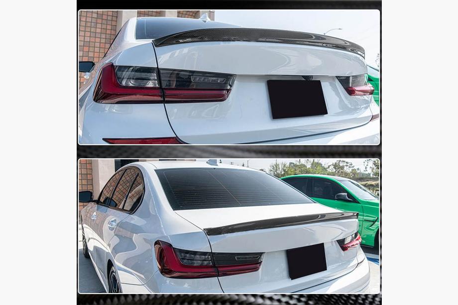 BMW 3 Serie G20/G21 2018– Spoiler V4 (voor G20/G80, carbon) Foto 5