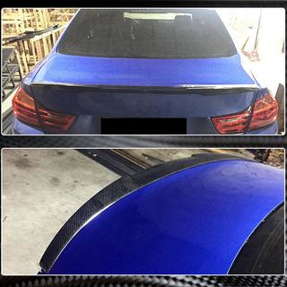 Spoiler V4 (voor F32, carbon) BMW 4 Serie F32/F33/F36 2012–2020 foto 3