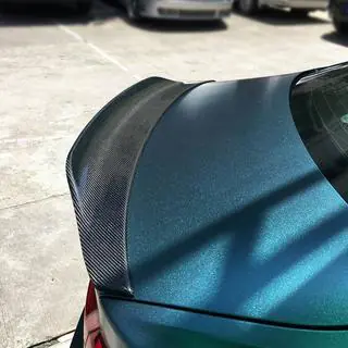 Spoiler V5 (voor F32, carbon) foto 2