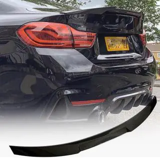 M4-Style spoiler (voor F32, carbon) foto 1