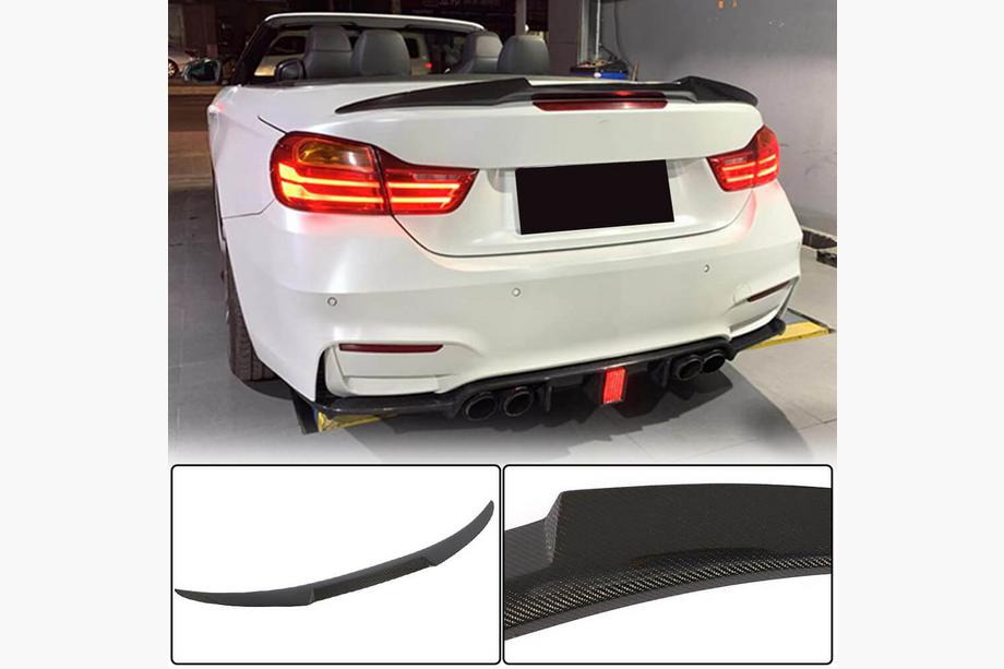 BMW 4 Serie F32/F33/F36 2012–2020 M4-Stlye spoiler (voor F33/F83, carbon) Image