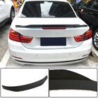 BMW 4 Serie F32/F33/F36 2012–2020 Kofferklep spoiler carbon V2 (voor F36) foto 1