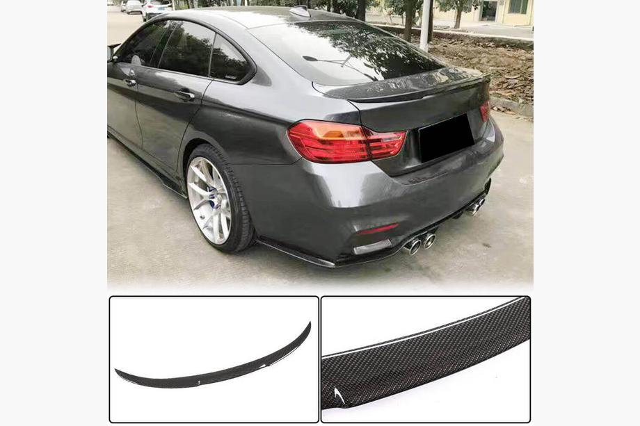 BMW 4 Serie F32/F33/F36 2012–2020 Kofferbakspoiler carbon V7 (voor F36) Image