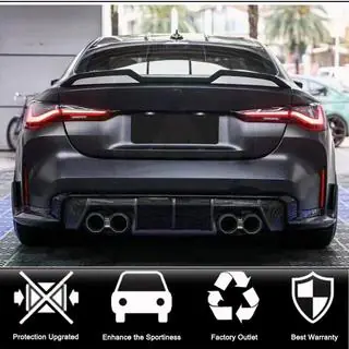 Spoiler V2 (voor G22/G82, carbon) foto 2