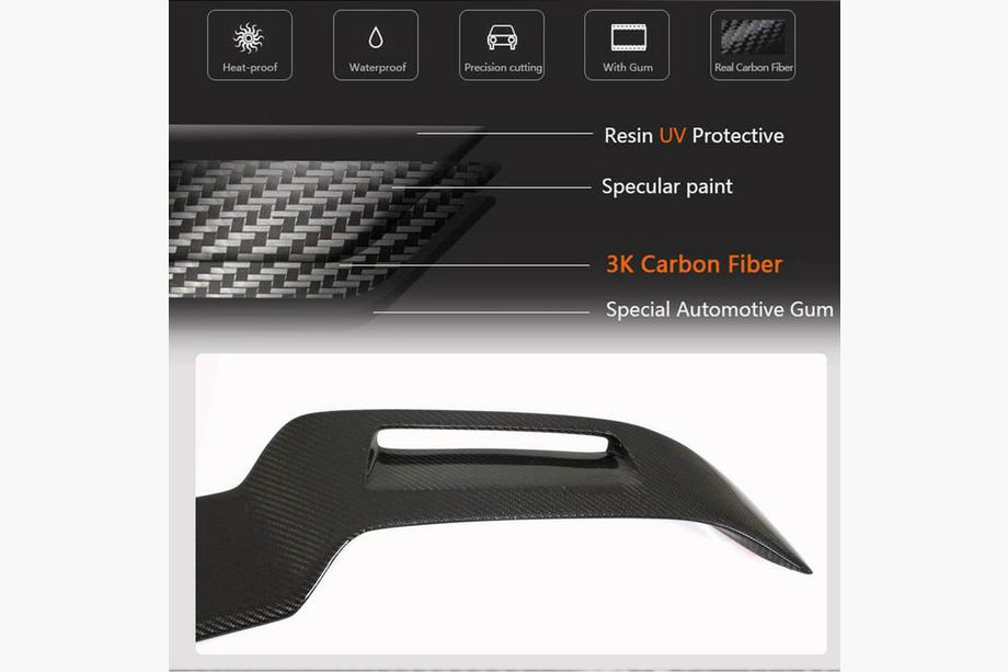 BMW 4-serie G22/23/26 2020– Spoiler V2 (voor G22/G82, carbon) Foto 4