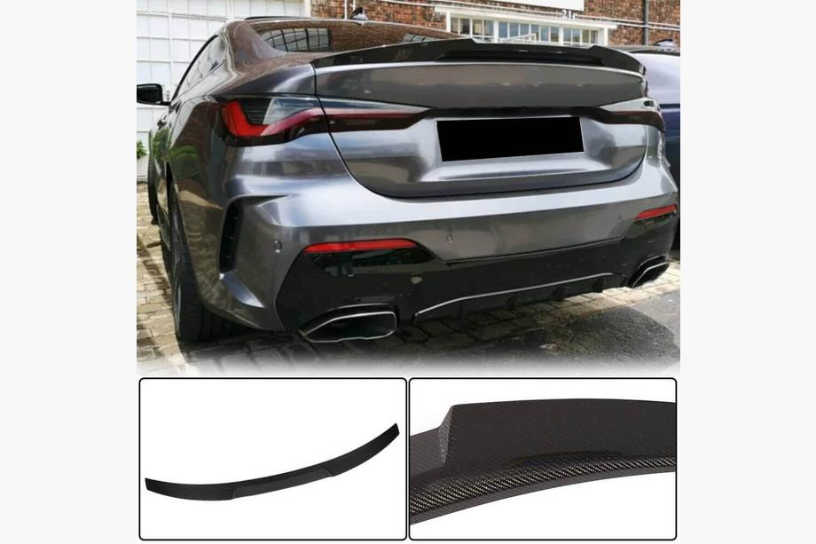 BMW 4-serie G22/23/26 2020– M4-Style V2 spoiler (voor G22/G82, carbon) Image