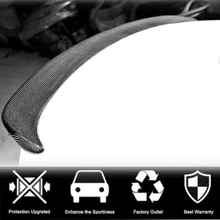 Spoiler AC-Style V1 (voor SD, carbon) foto 2