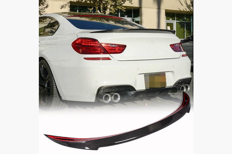 BMW 6-serie F12/F13/F06 2011–2018 Kofferklep spoiler Carbon V2 (voor F06) Image