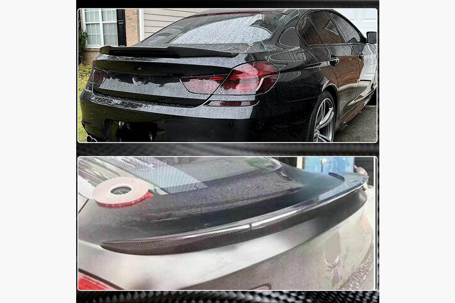 BMW 6-serie F12/F13/F06 2011–2018 M4-Style spoiler (voor F06/F13, carbon) Foto 4