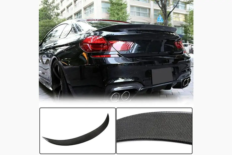 BMW 6-serie F12/F13/F06 2011–2018 Kofferklep spoiler Carbon V5 (voor F06/F13) Image