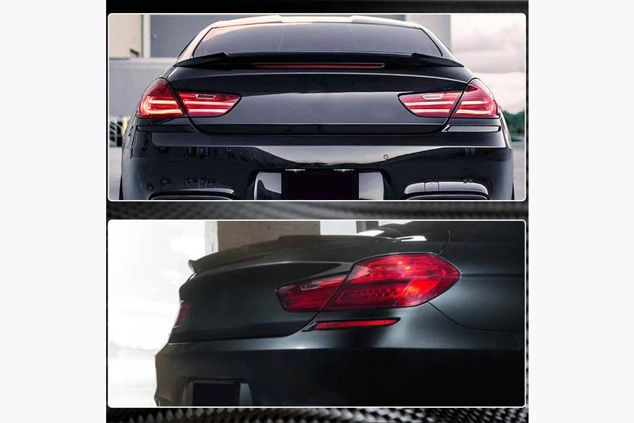 BMW 6-serie F12/F13/F06 2011–2018 Kofferbakdekselspoiler FRP V7 (voor F12) Foto 6