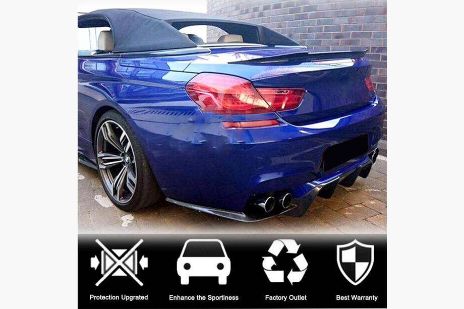 BMW 6-serie F12/F13/F06 2011–2018 Kofferbakdekselspoiler FRP V8 (voor F12) Foto 4