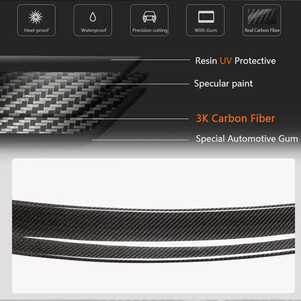 BMW 7 Serie G11/G12 2015–2022 P-Style spoiler (Carbon) foto 5