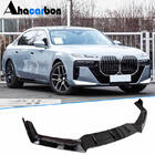BMW 7 Serie G70/G71 2022– Achterklepspoiler, glanzend zwart ABS (3-delig/set) foto 1
