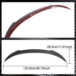 M4-Style spoiler (voor G15/F92, carbon) foto 4
