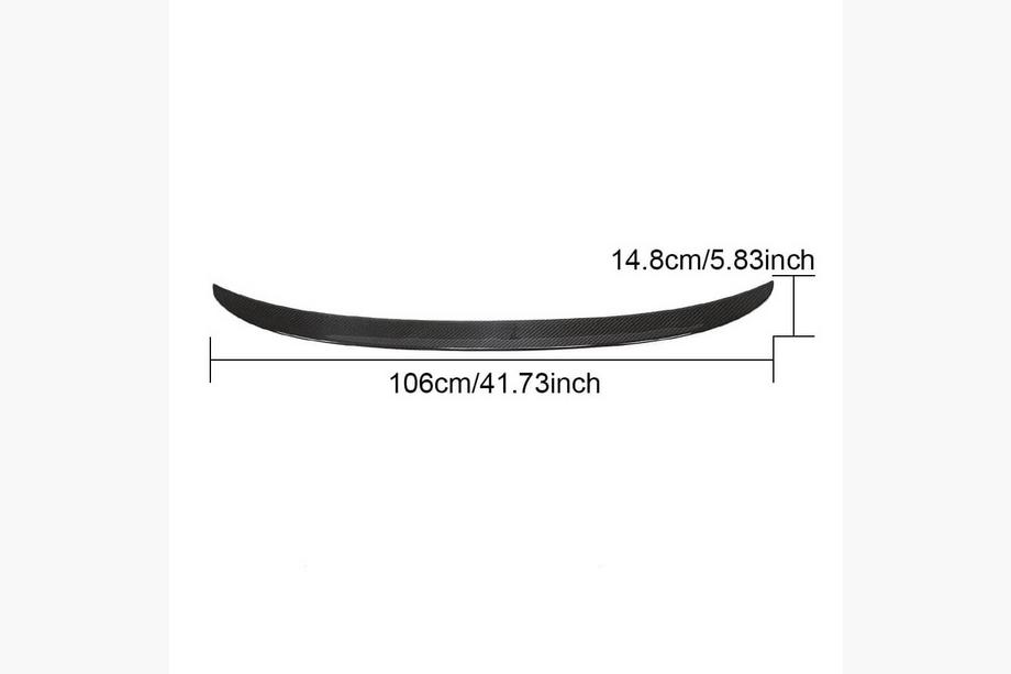 BMW 8-serie G14/G15/G16 2018– Spoiler (voor G16/F93, carbon) Foto 5