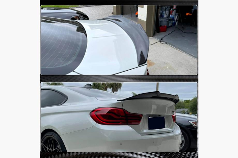 BMW 4 Serie F32/F33/F36 2012–2020 PSM-Style V2 spoiler (voor F82, carbon) Foto 4