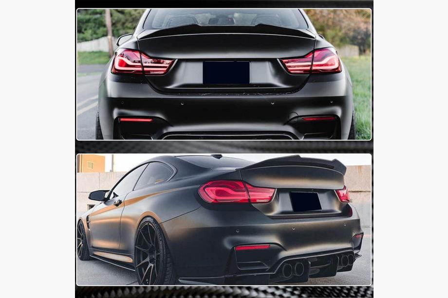 BMW 4 Serie F32/F33/F36 2012–2020 PSM-Style V2 spoiler (voor F82, carbon) Foto 5