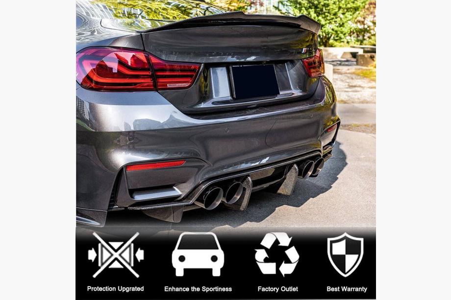 BMW 4 Serie F32/F33/F36 2012–2020 PSM-Style V2 spoiler (voor F82, carbon) Foto 6