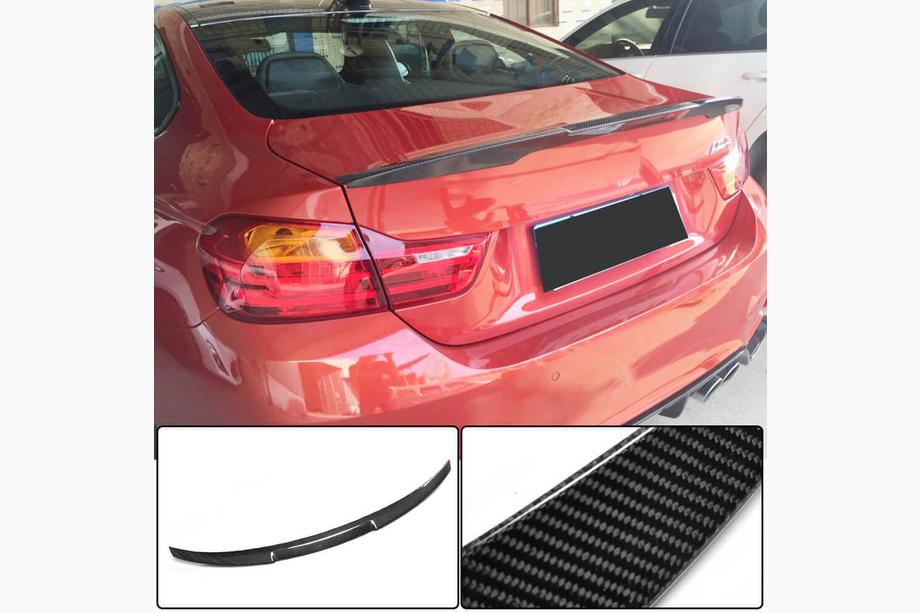BMW 4 Serie F32/F33/F36 2012–2020 M4-Style V4 spoiler (voor F82, carbon) Image