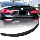 BMW 4 Serie F32/F33/F36 2012–2020 M4-Style V3 spoiler (voor F82, carbon) foto 1