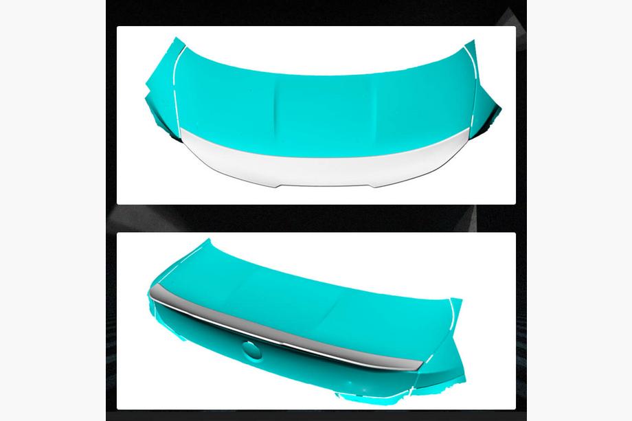 BMW 4 Serie F32/F33/F36 2012–2020 PSM-Style V1 spoiler (voor F82, carbon) Foto 2