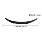 BMW 4 Serie F32/F33/F36 2012–2020 M4-Style V1 spoiler (voor F82, carbon) foto 5