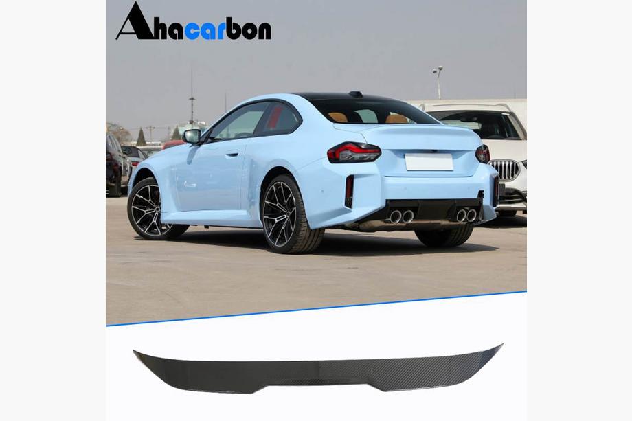BMW 2 Serie G42 2021– Kofferbakdekselspoiler Dry Carbon V4 (voor G87) Image