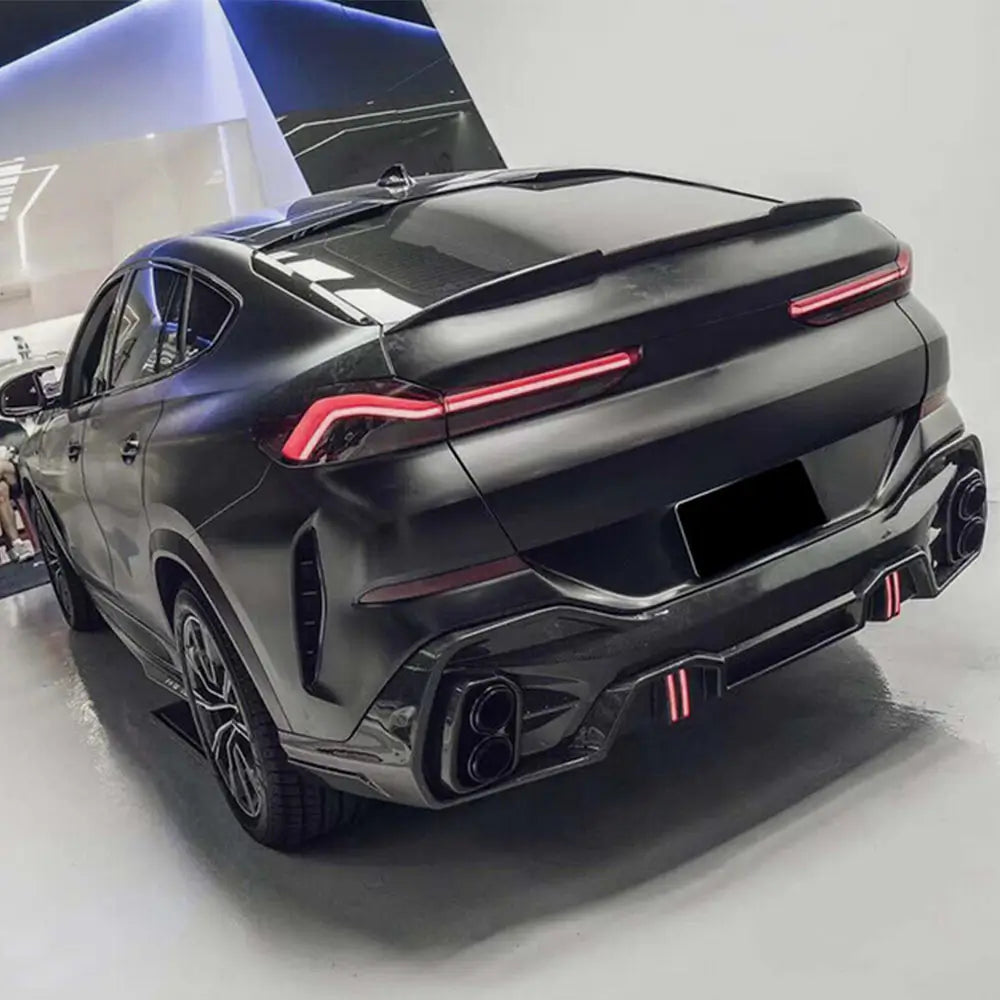 BMW X6 G06 2019–2027 Kofferklep spoiler Carbon V2 foto 4