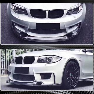Voorbumper lip Lip V2 (voor 1M E82, carbon) BMW 1 Serie E81/E82/E87/E88 2004–2011 foto 4