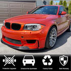 BMW 1 Serie E81/E82/E87/E88 2004–2011 Front bumper lip Lip V1 (voor 1M E82, carbon) foto 2