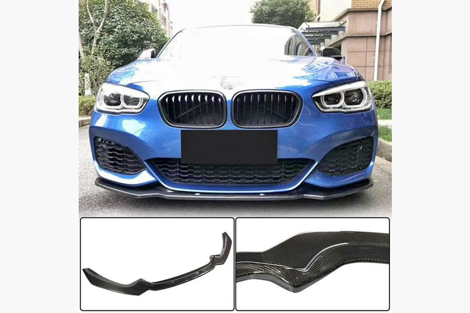 BMW 1 Serie F20/F21 2011–2019 Front lip spoiler voor voorbumper FRP V2 (2016-2019, M-Sport) Image