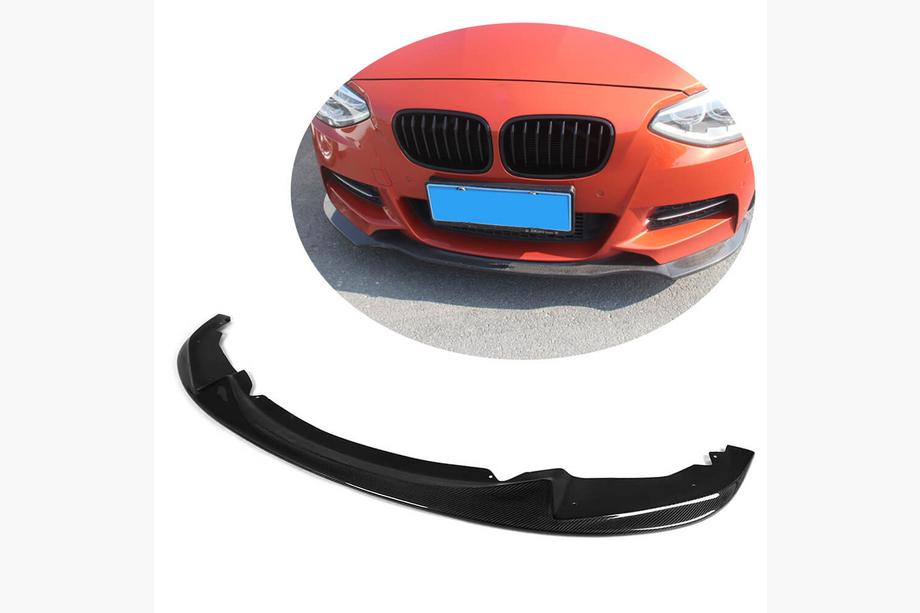 BMW 1 Serie F20/F21 2011–2019 Front bumper lipspoiler Lip (voor M-Sport 2011-2015, carbon) Image