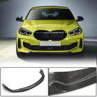 BMW 1 Serie F40 2019–2024 Front bumper lip Lip (voor M-Sport, carbon) foto 1
