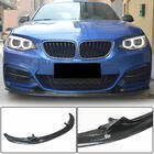 BMW 2-serie F22/F23 2014–2021 Front bumper lip spoiler V1 (voor F22/F23 M-Sport, carbon) foto 1