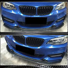 BMW 2-serie F22/F23 2014–2021 Front bumper lip spoiler V1 (voor F22/F23 M-Sport, carbon) foto 3