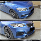 BMW 2-serie F22/F23 2014–2021 Front bumper lip spoiler V1 (voor F22/F23 M-Sport, carbon) foto 4